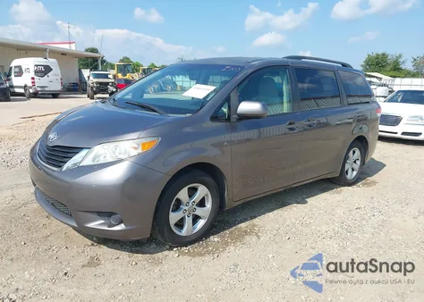 2011 Toyota Sienna Le V6 from USA, damaged, VIN 5TDKK3DC0BS112256